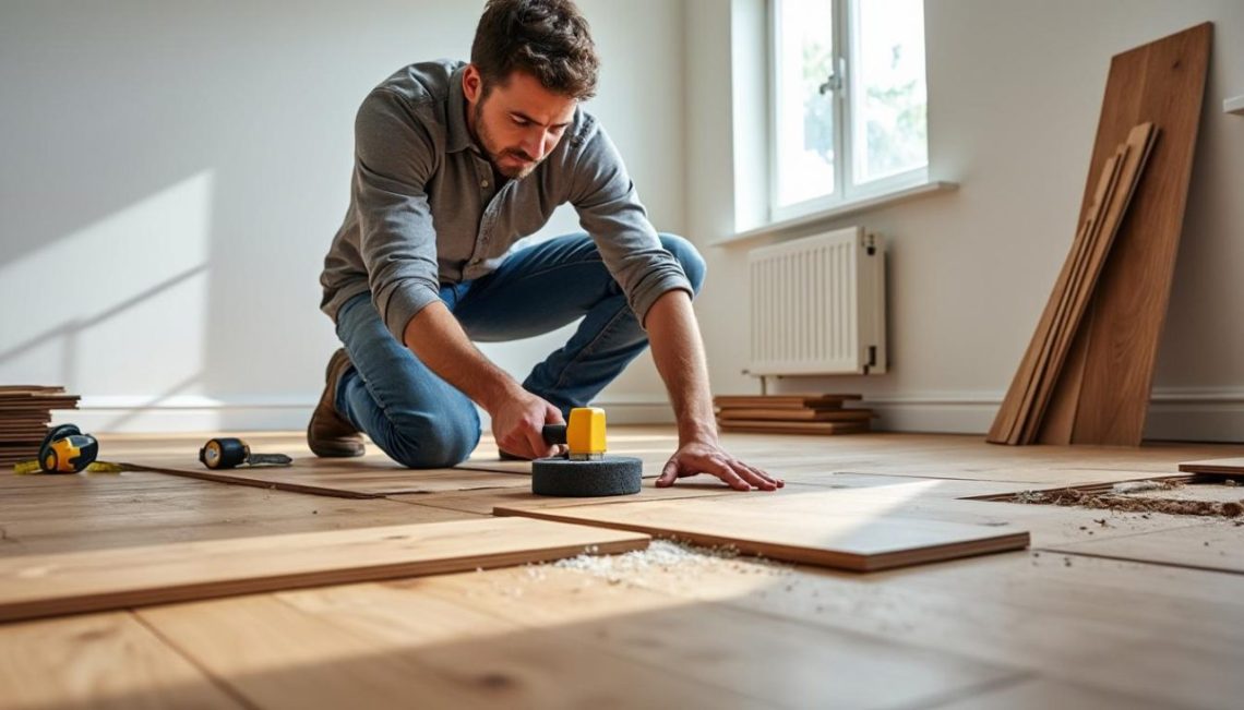 apprenez à poser un parquet flottant dans votre chambre facilement grâce à notre guide étape par étape, idéal pour les débutants souhaitant rénover eux-mêmes.